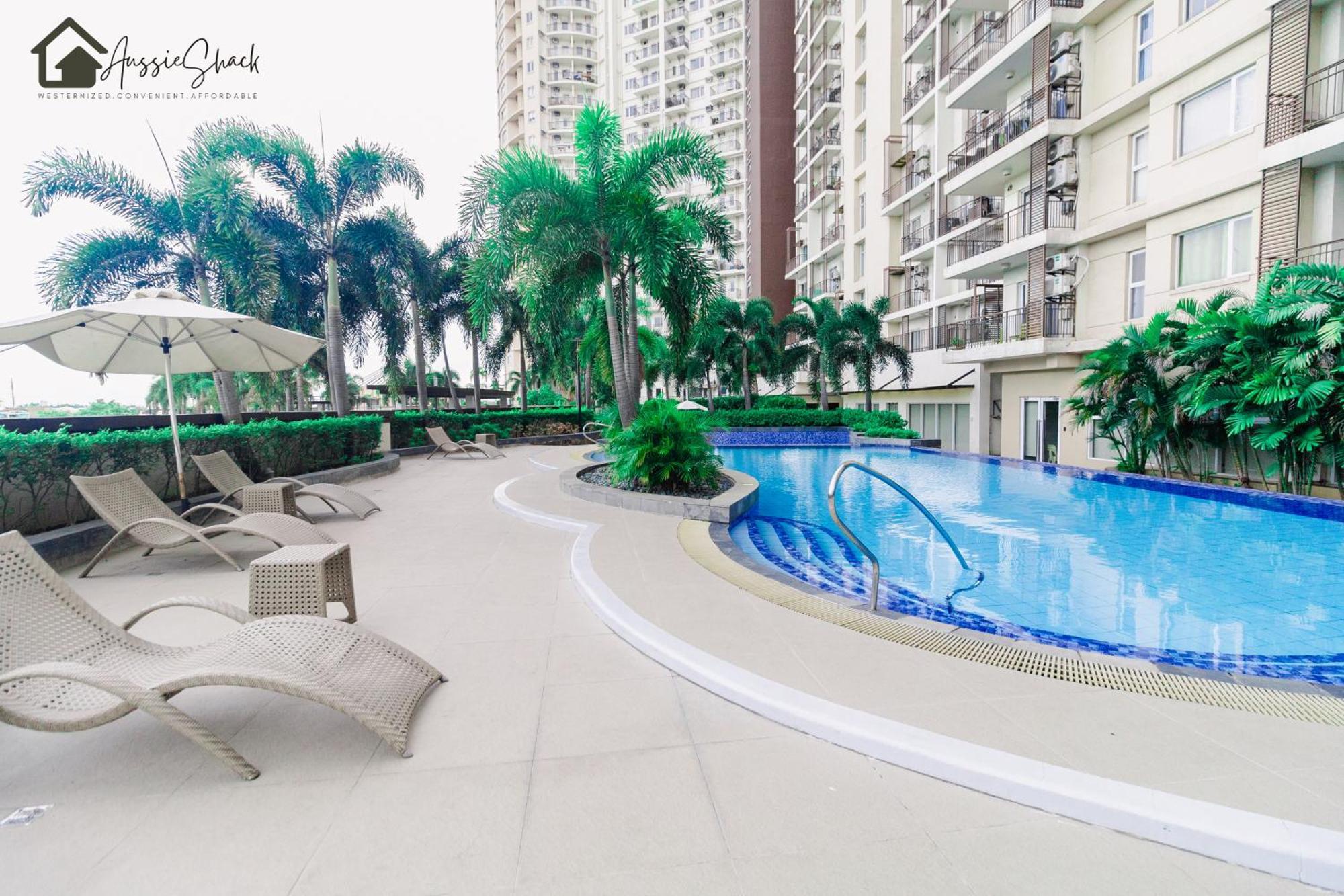 Aussie Shack - 2Br Modern Condo With Skyline View 马尼拉 外观 照片