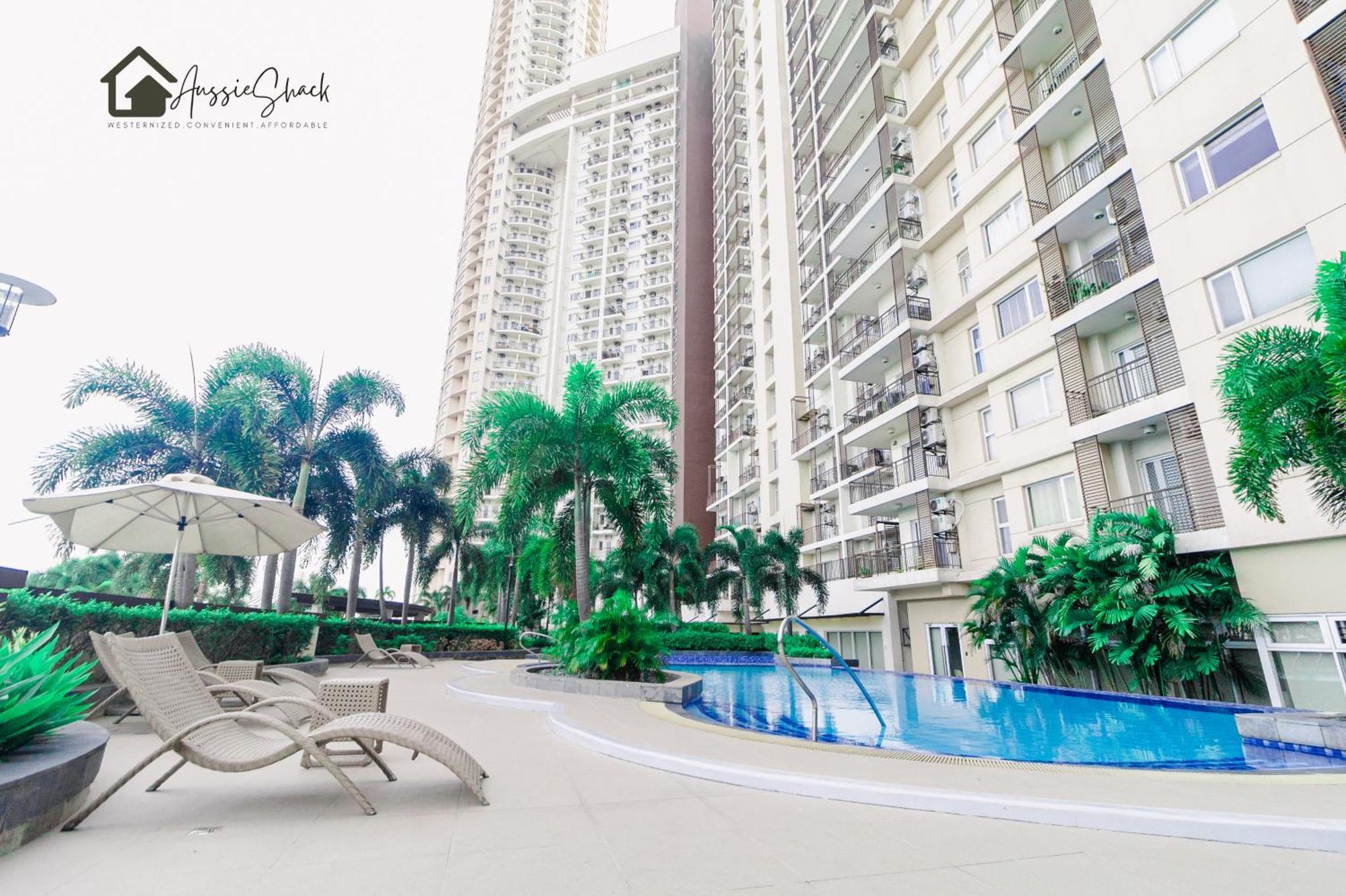 Aussie Shack - 2Br Modern Condo With Skyline View 马尼拉 外观 照片