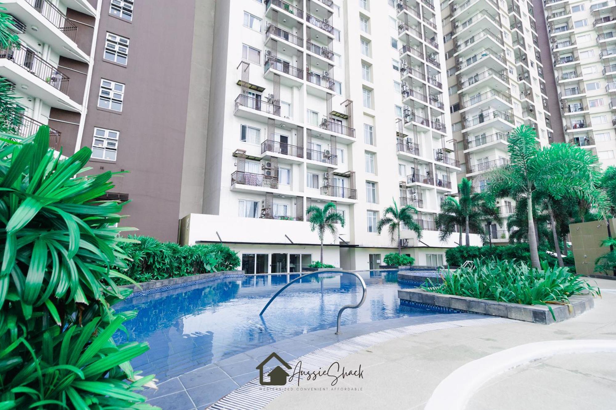 Aussie Shack - 2Br Modern Condo With Skyline View 马尼拉 外观 照片