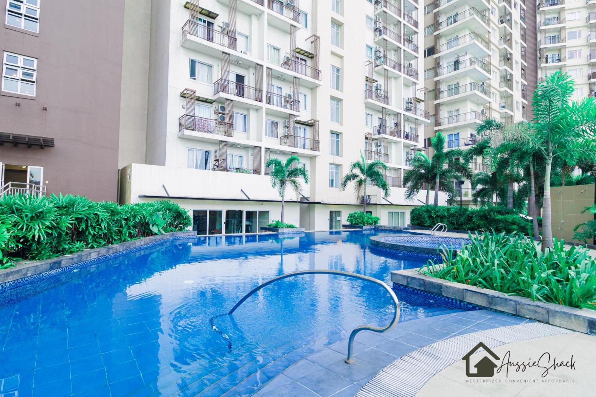 Aussie Shack - 2Br Modern Condo With Skyline View 马尼拉 外观 照片