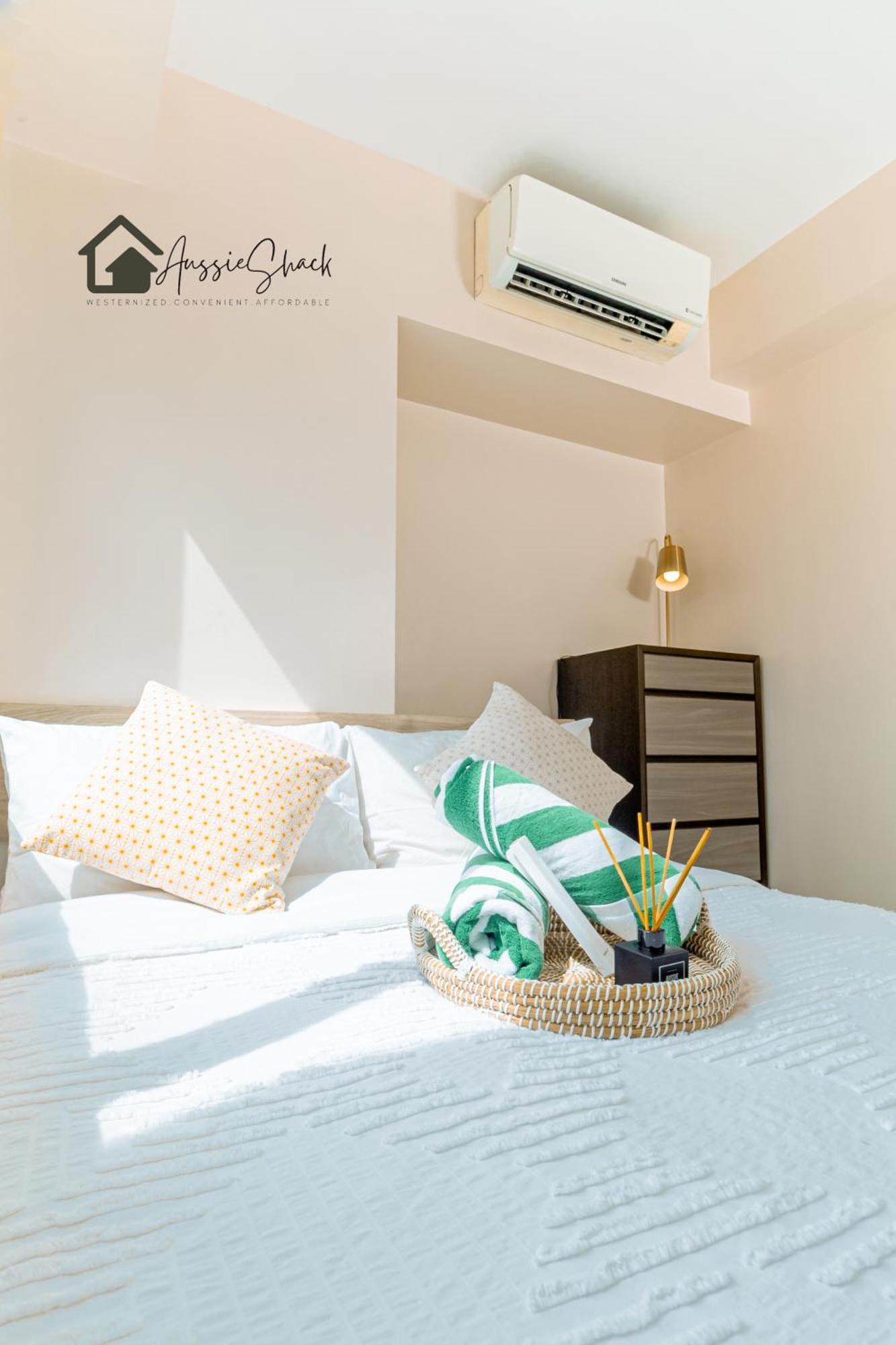 Aussie Shack - 2Br Modern Condo With Skyline View 马尼拉 外观 照片