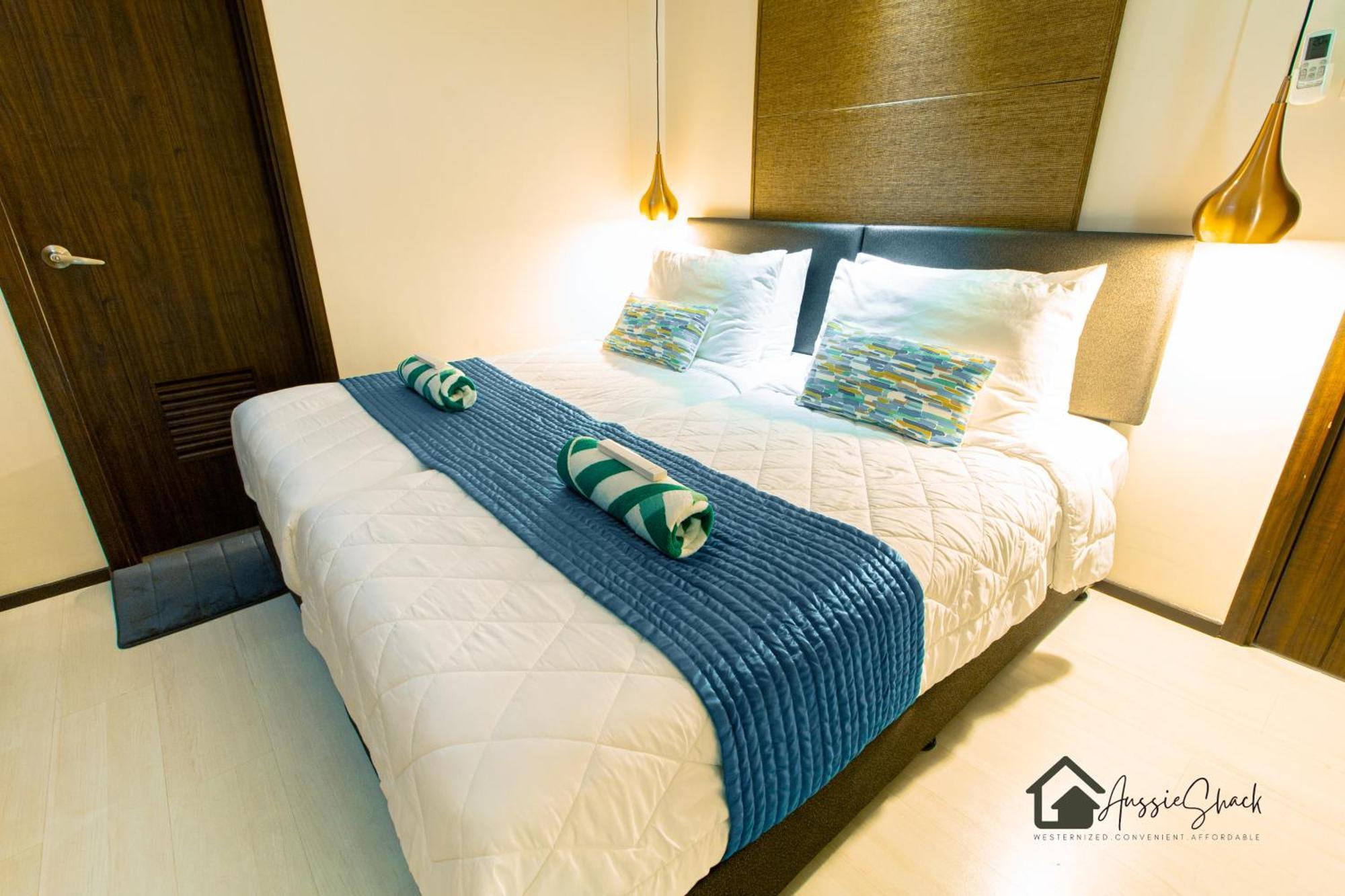 Aussie Shack - 2Br Modern Condo With Skyline View 马尼拉 外观 照片