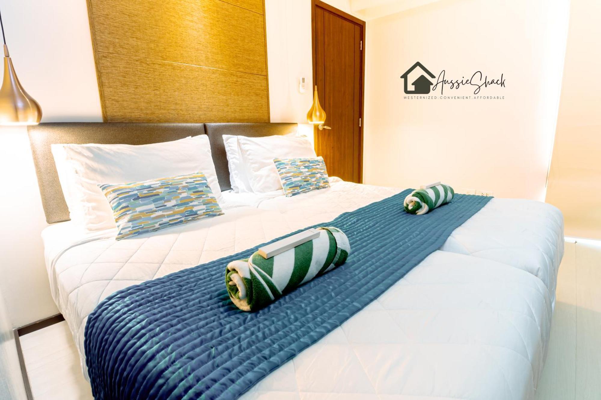 Aussie Shack - 2Br Modern Condo With Skyline View 马尼拉 外观 照片