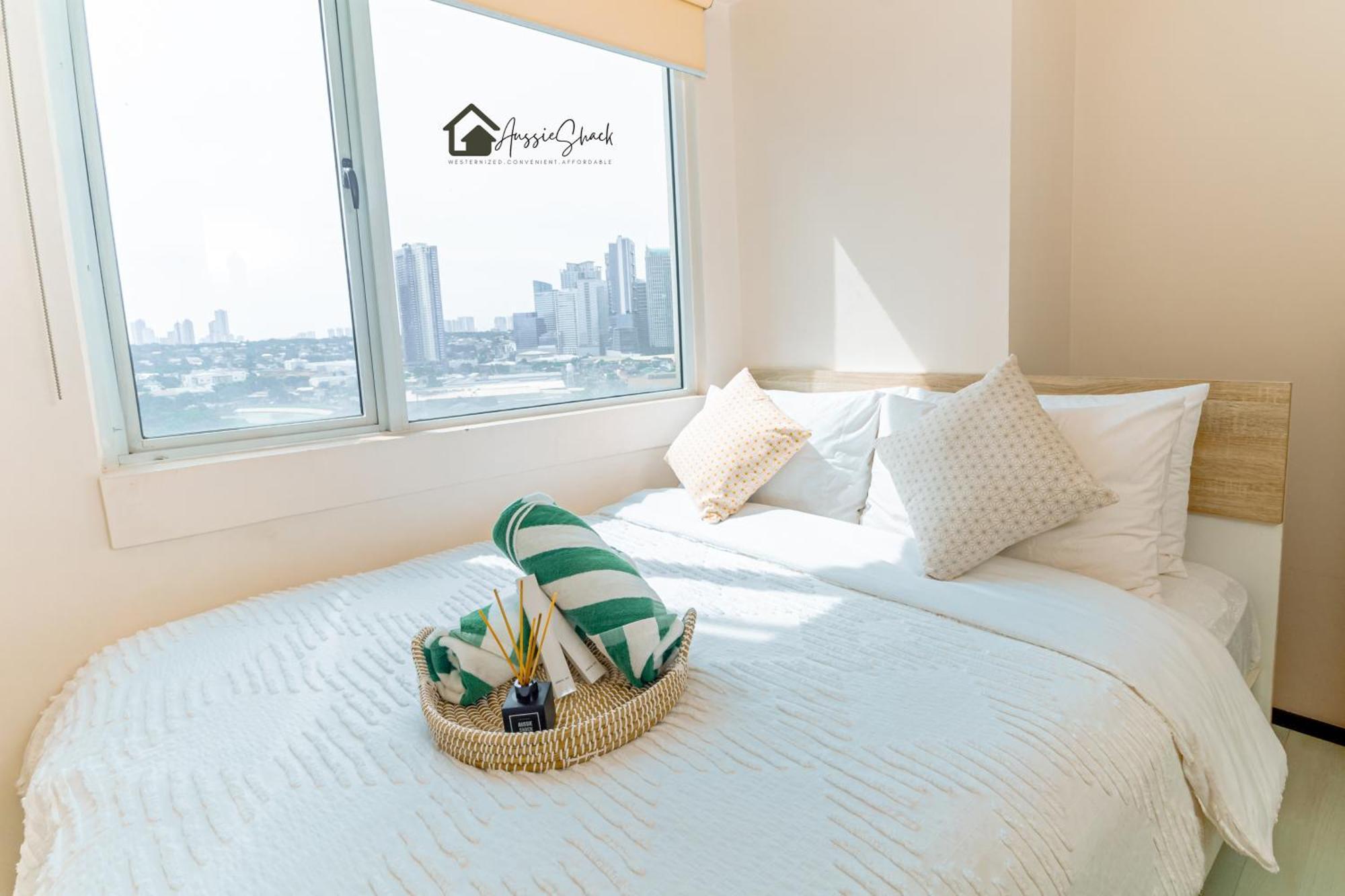 Aussie Shack - 2Br Modern Condo With Skyline View 马尼拉 外观 照片