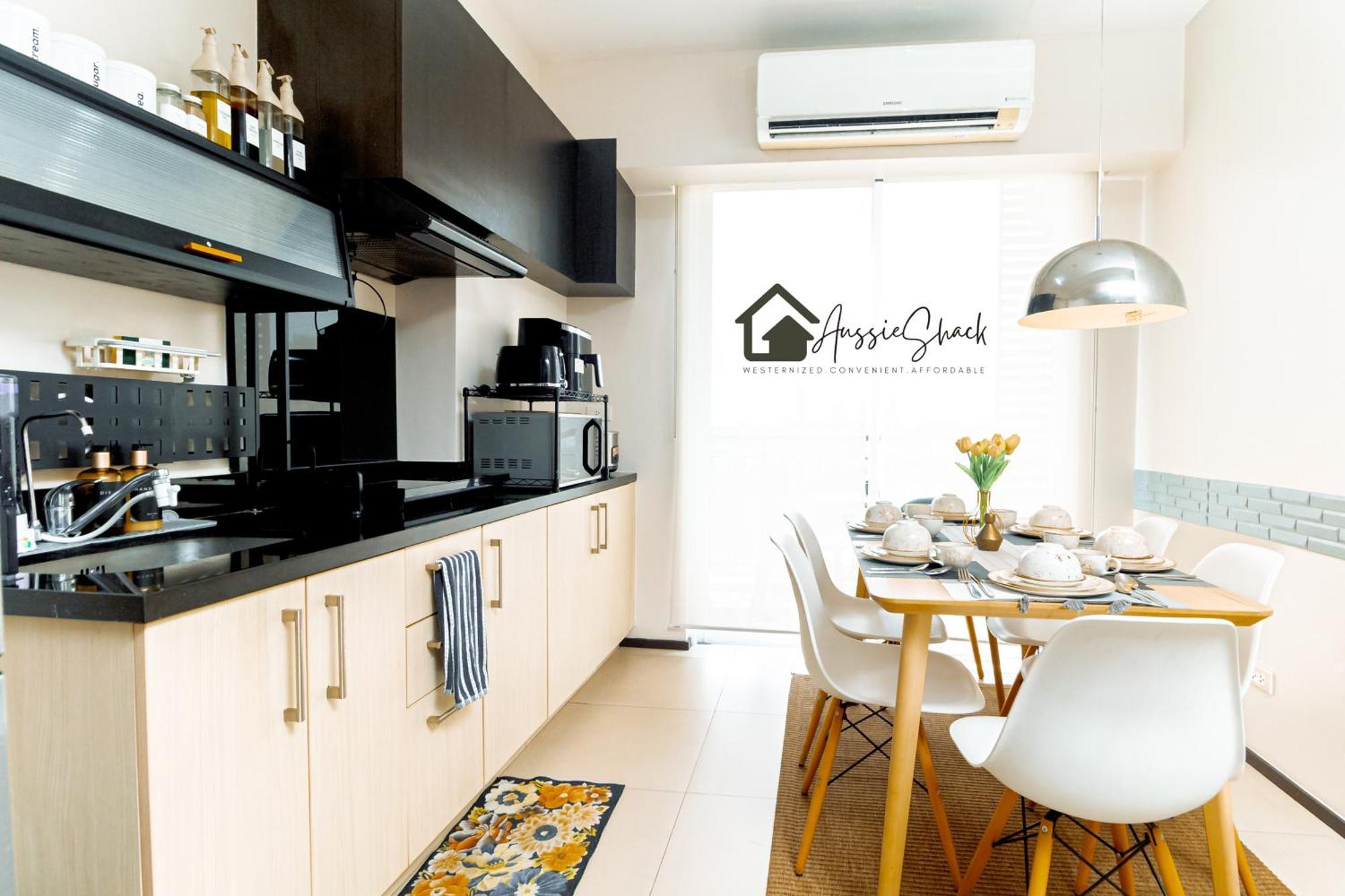 Aussie Shack - 2Br Modern Condo With Skyline View 马尼拉 外观 照片